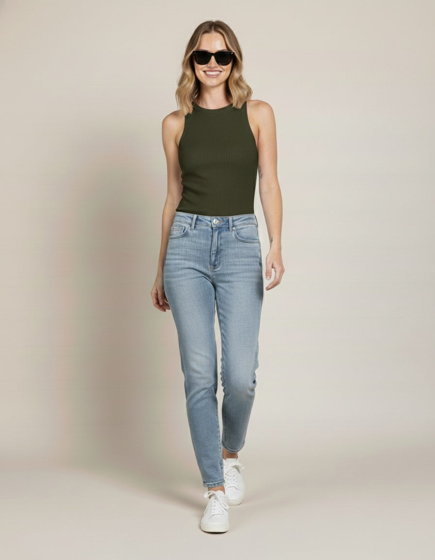 Tank Top (Green) - Sohu Lifestyle