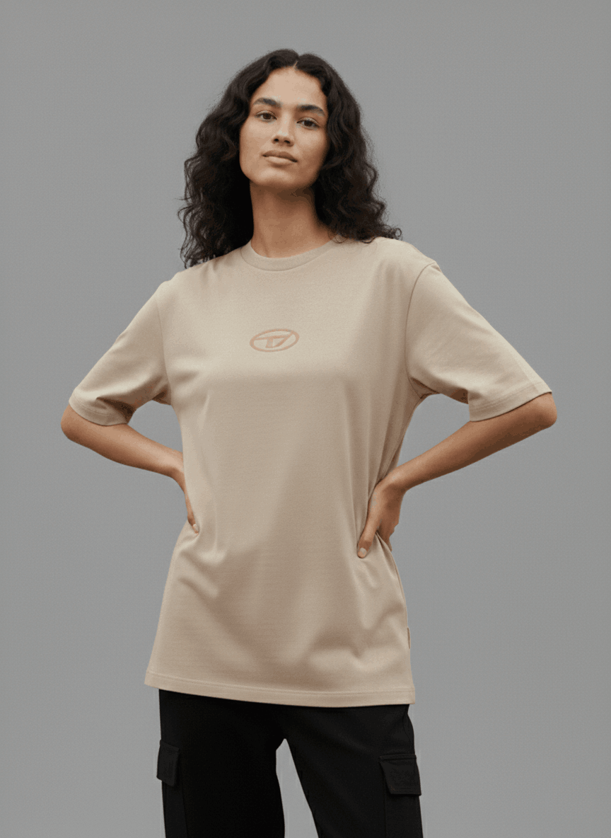 Pack Of 2 Diesel Oversized Tee For Women - Sohu Lifestyle
