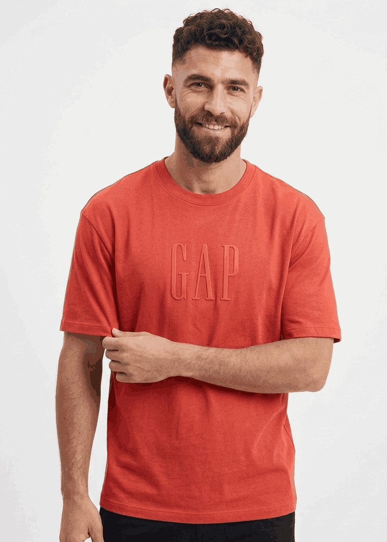 GAP Oversized T-Shirt For Men (Red) - Sohu Lifestyle