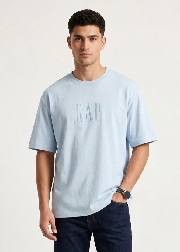 GAP Embroidered T-shirts for Men - Sohu Lifestyle