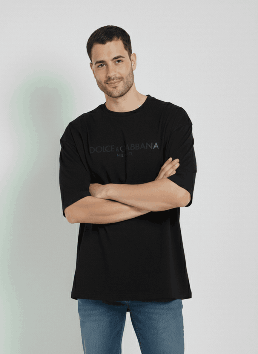 Pack of 2 D&G Milano Oversized T-Shirt - Sohu Lifestyle