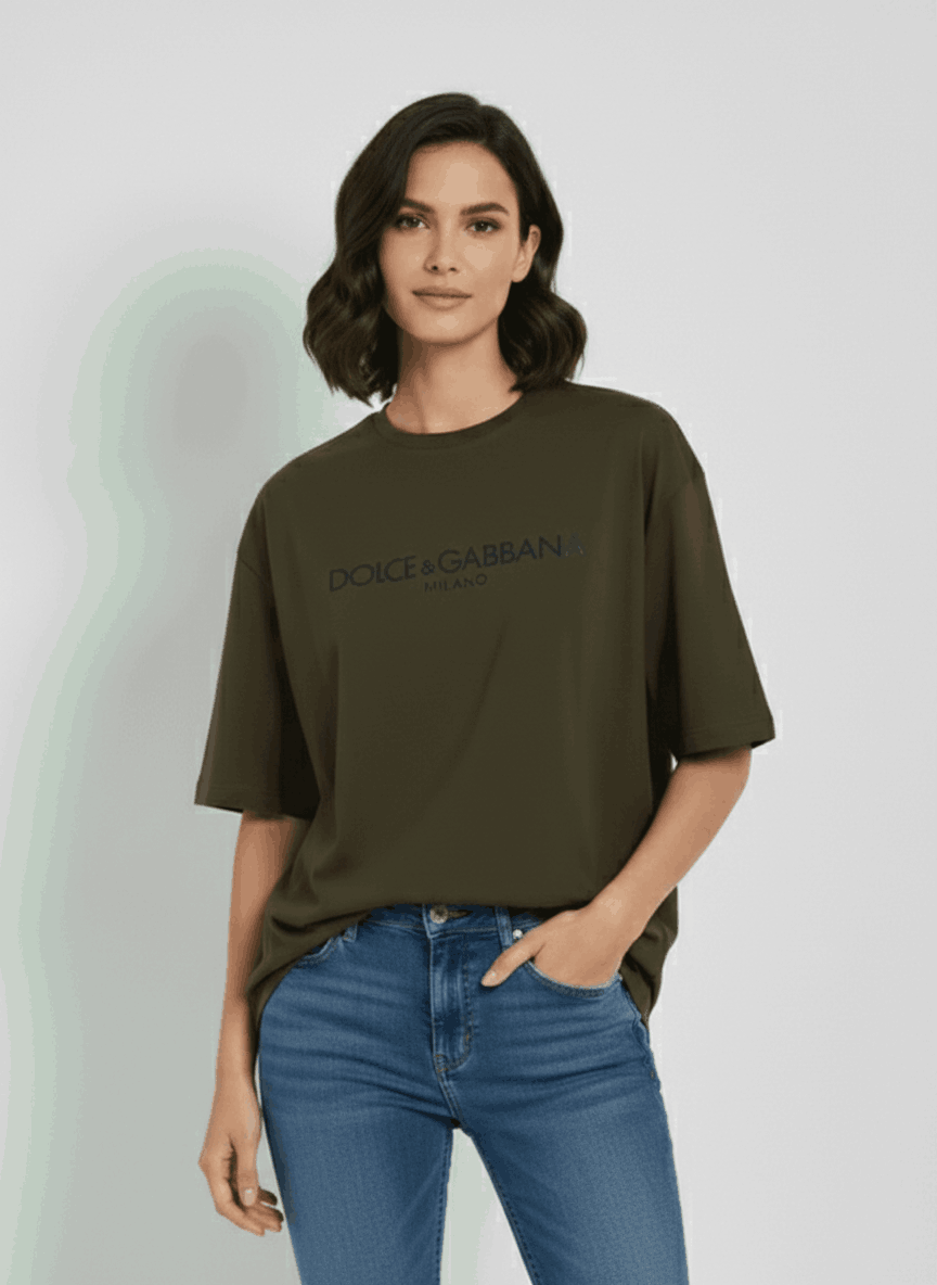 Pack of 2 D&G Milano Oversized Tee For Women - Sohu Lifestyle