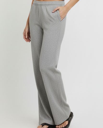 Pack of 3 Fleece Wide Leg Trouser - Sohu Lifestyle