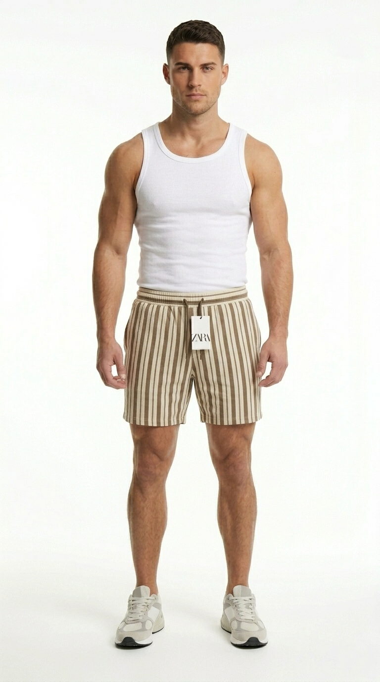 Zara Outline Shorts For Men - Sohu Lifestyle