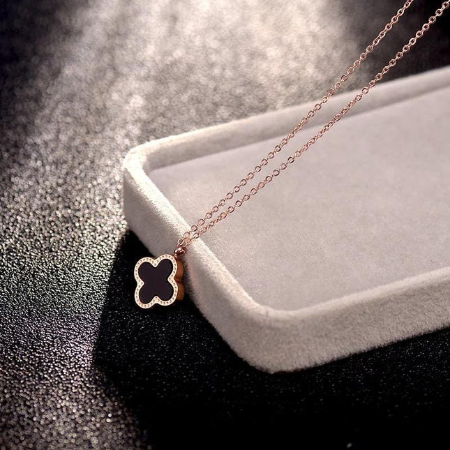 Reversible Clover Necklace - Sohu Lifestyle