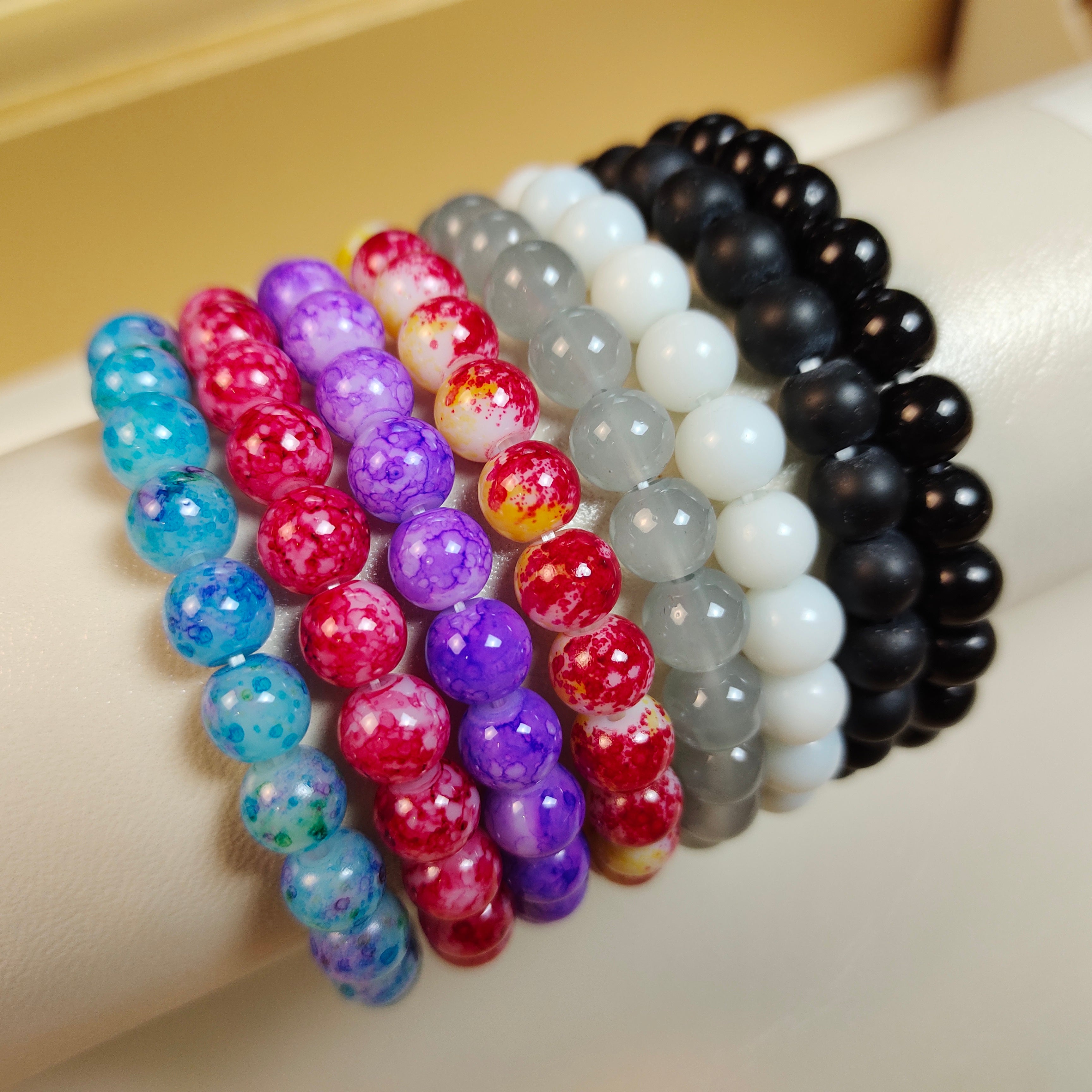 Pack of 8 Stone Beads For Women - Sohu Lifestyle