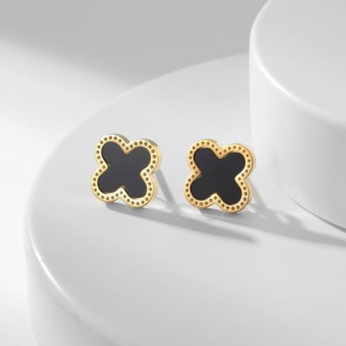 Black Clover Studs - Sohu Lifestyle