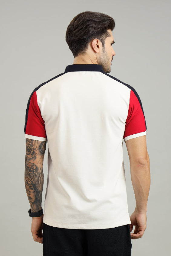 Signature Men's White Polo T-Shirt - Sohu Lifestyle