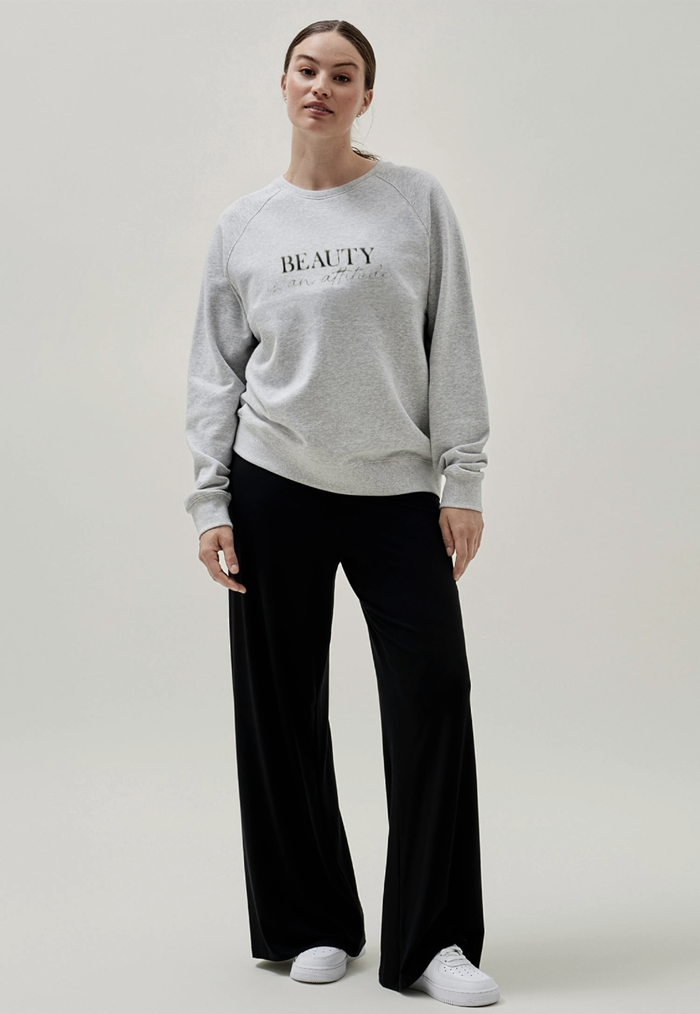 P&B Black Wide Leg Trouser - Sohu Lifestyle