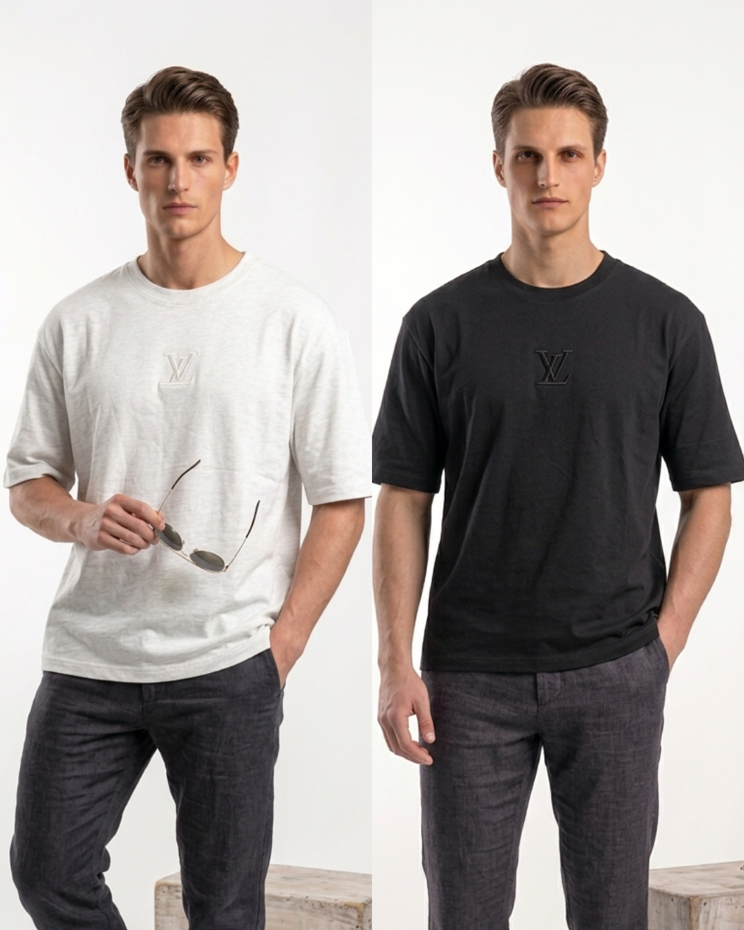 Pack of 2 LV T-Shirt - Sohu Lifestyle