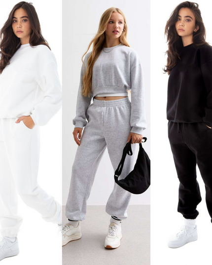 Bundle of 3 P&B Fleece Tracksuits (Girls) - Sohu Lifestyle