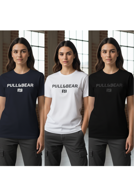 Pack of Two P&B T-Shirts - Sohu Lifestyle
