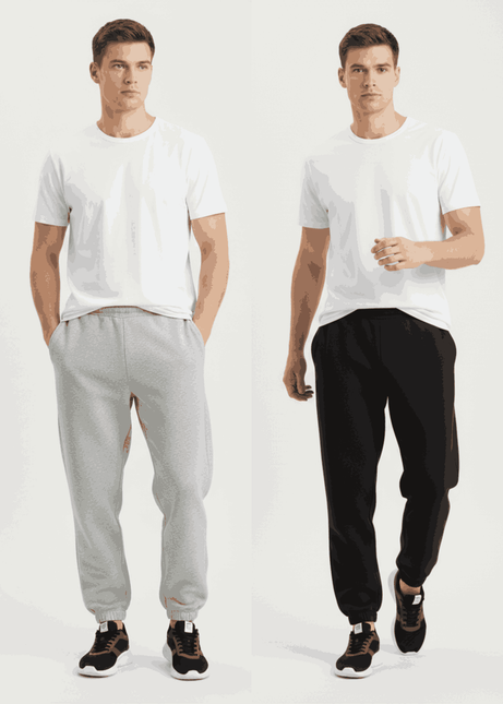 P&B Jogger Pants Pack of 2 for Men
