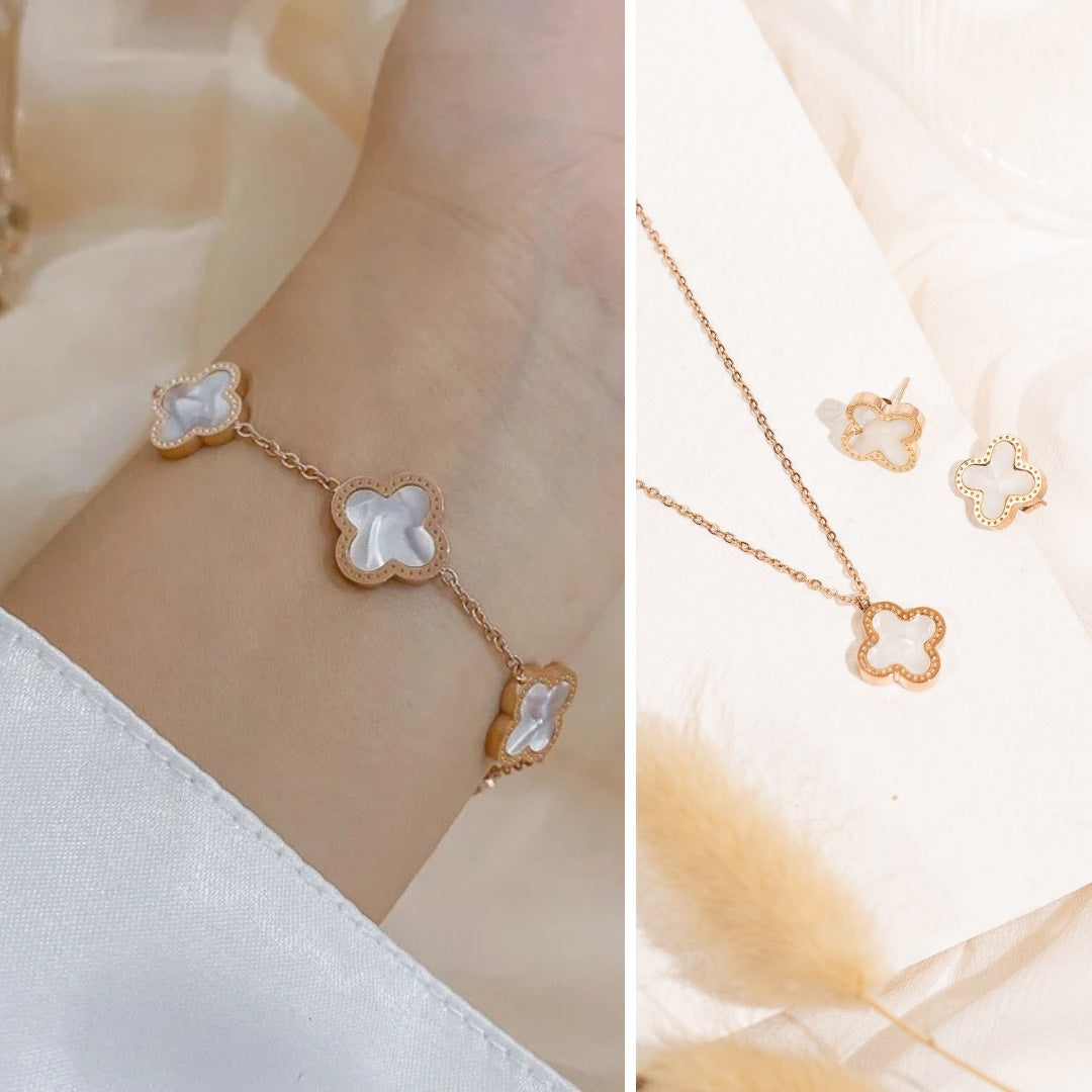 All White Clover Set - Sohu Lifestyle