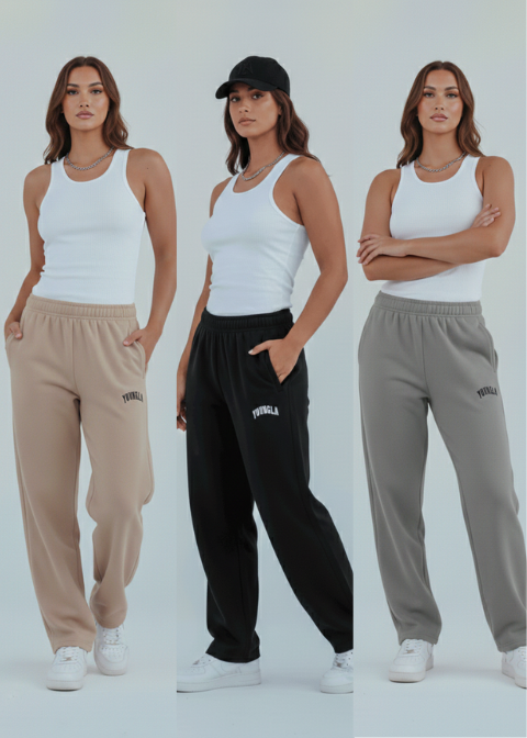 Pack of 2 YOUNGLA Wide Leg Trouser For Women - Sohu Lifestyle