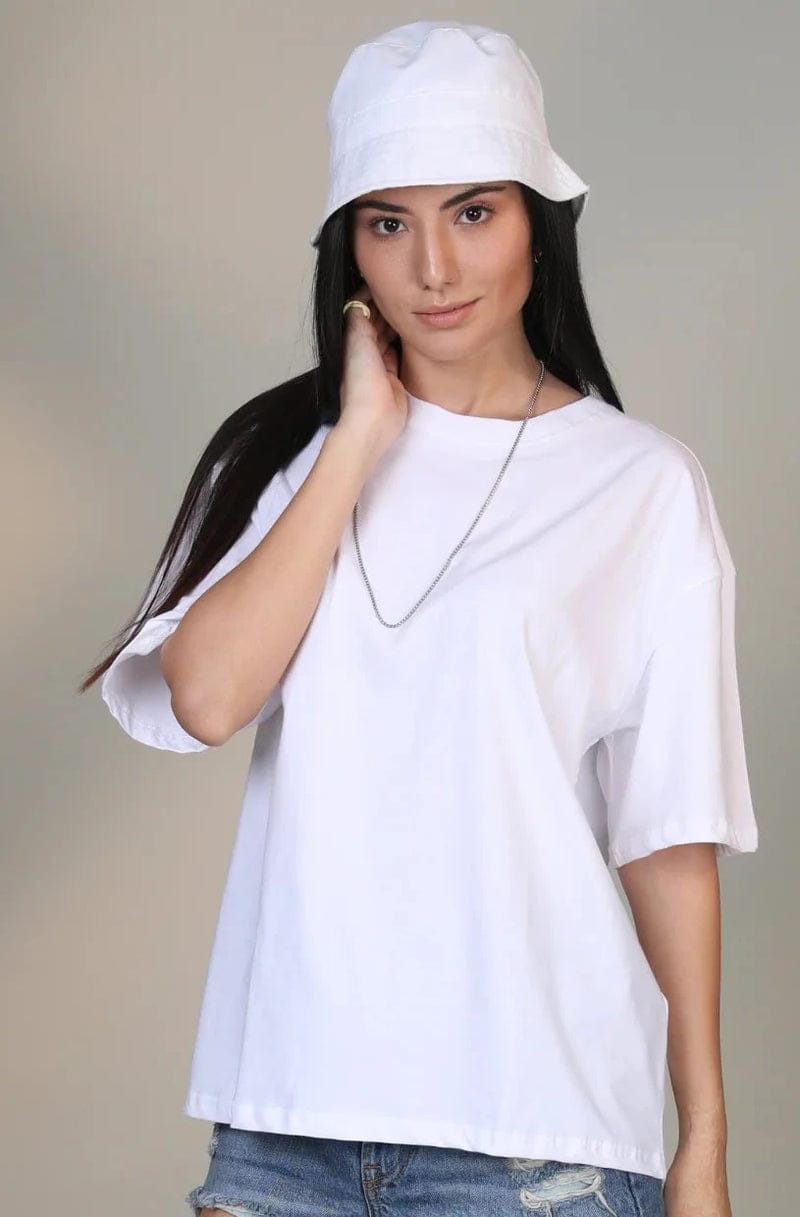Peace White- Oversized T-shirt - Sohu Lifestyle