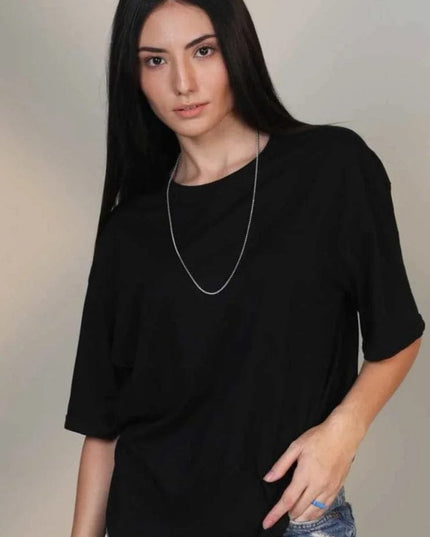 Bold Black- Oversized T-shirt - Sohu Lifestyle