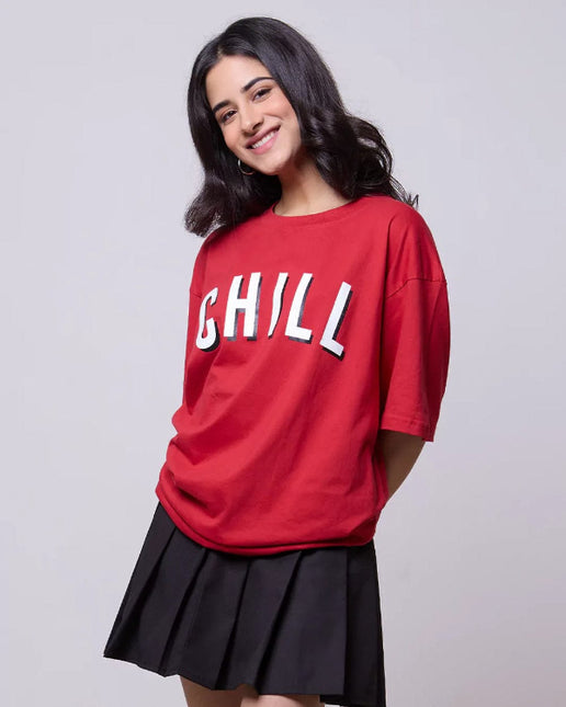 Chill Oversized T-Shirt - Sohu Lifestyle