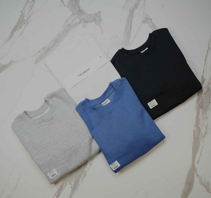 Basic P&B Fleece Sweatshirts - Sohu Lifestyle