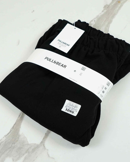 P&B Black Wide Leg Trouser - Sohu Lifestyle