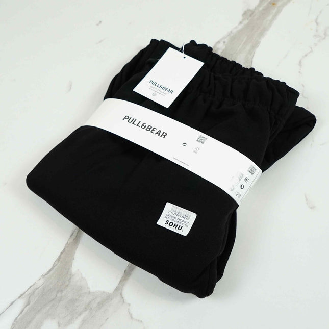 P&B Black Wide Leg Trouser - Sohu Lifestyle