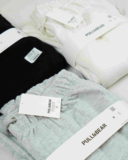 P&B Mens Wide Leg Trousers Pack of 3 - Sohu Lifestyle