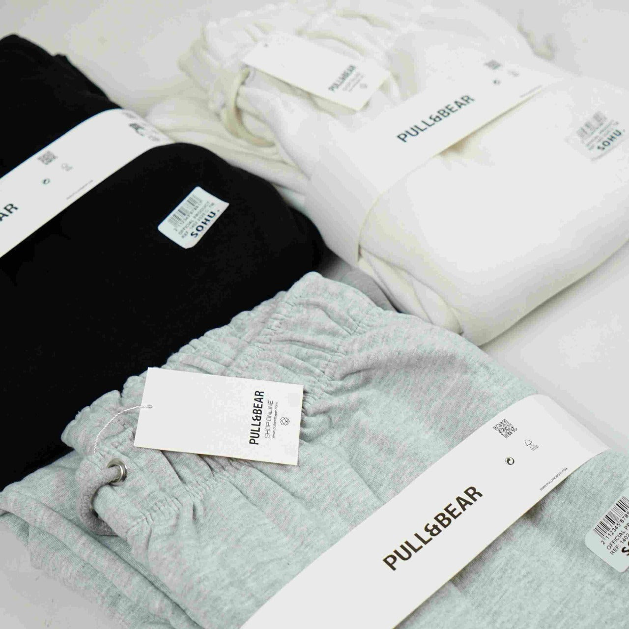 P&B Mens Wide Leg Trousers Pack of 3 - Sohu Lifestyle