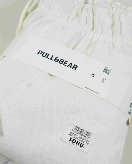 Basic White Jogger Pant