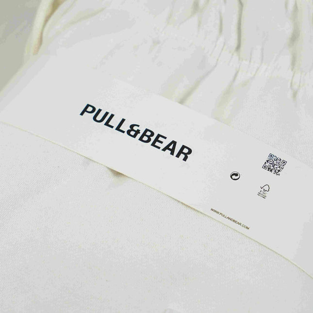 P&B Wide Leg Trouser (White)