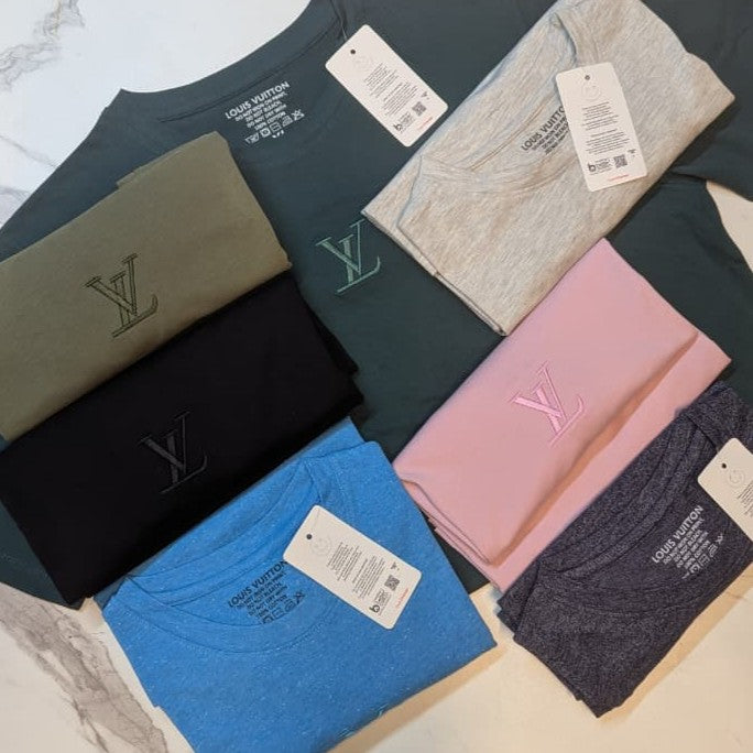 LV Embroidered T-shirts for Men - Sohu Lifestyle