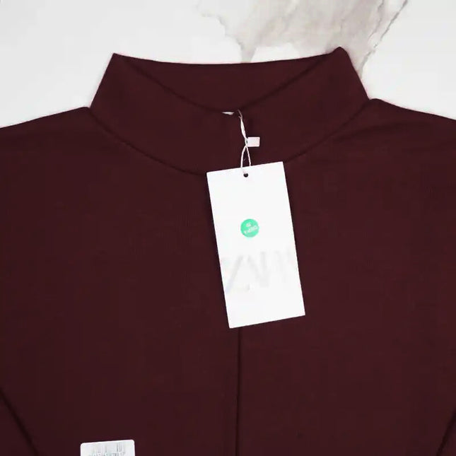 Winter Nicole French Co-ord Set (Maroon) - Sohu Lifestyle