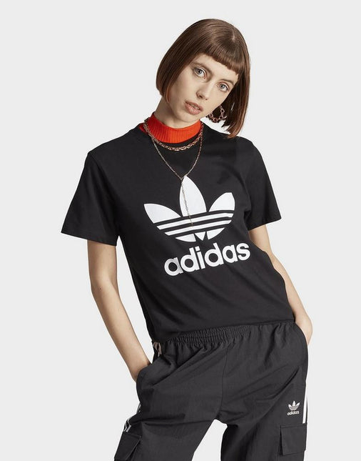 Black Trefoil T-Shirt - Sohu Lifestyle