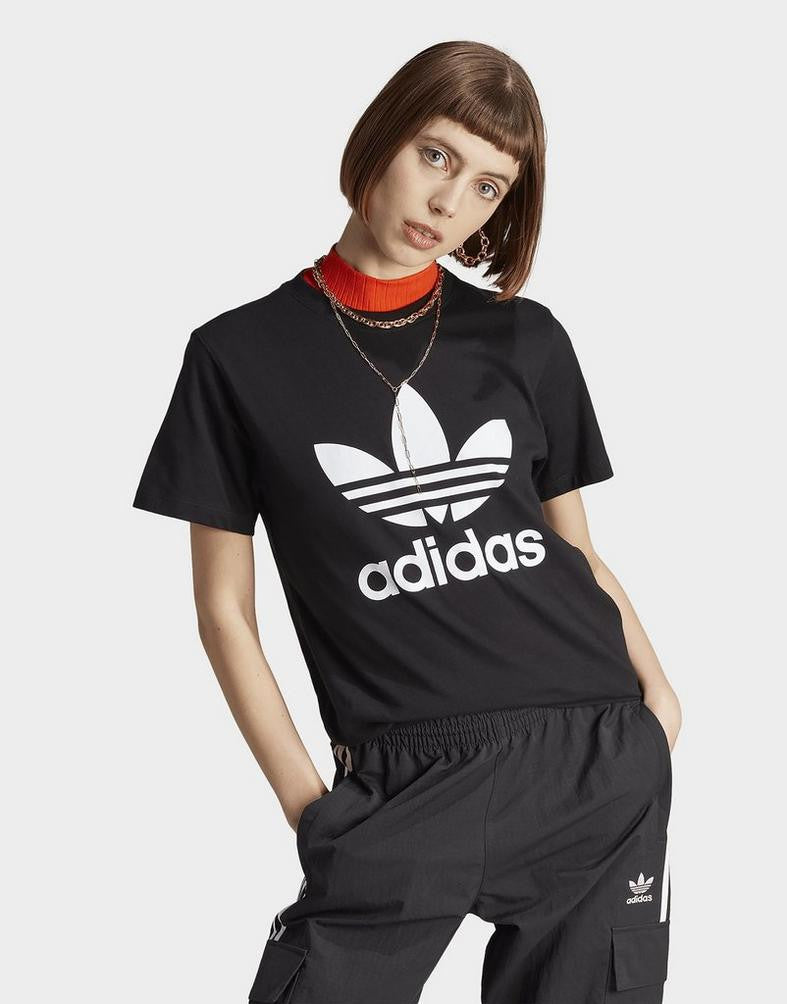 Black Trefoil T-Shirt - Sohu Lifestyle