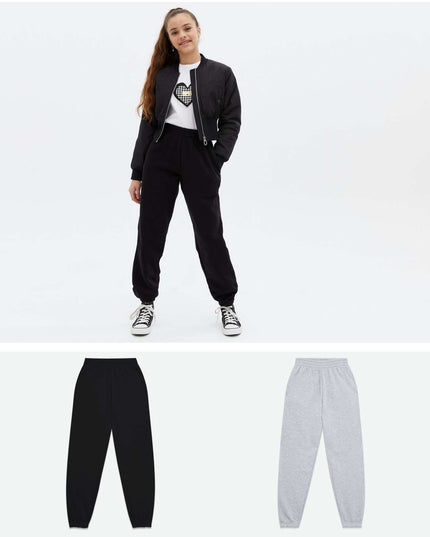 Pack of 2 P&B Girls Jogger Pants - Sohu Lifestyle