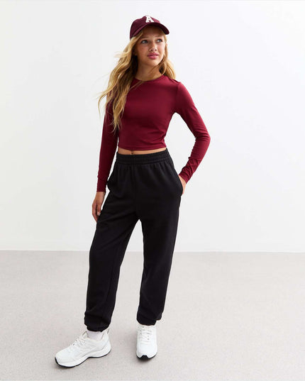 P&B Girls Jogger Trouser (Black) - Sohu Lifestyle