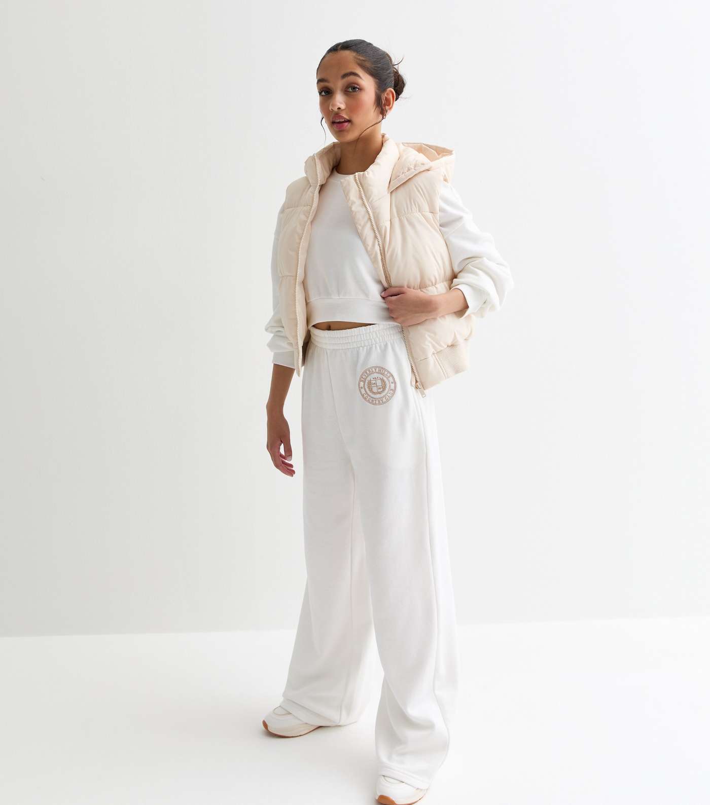 P&B Girls Plain Sweatshirt (White) - Sohu Lifestyle
