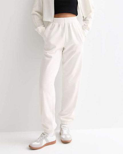 P&B Girls Jogger Trouser (White) - Sohu Lifestyle