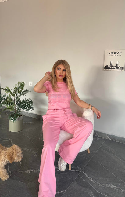 MIU Wide Leg Co-Ord Set