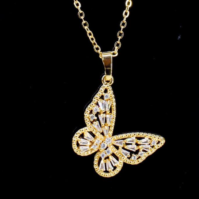 Whimsical Wings: Butterfly Necklace - Sohu Lifestyle