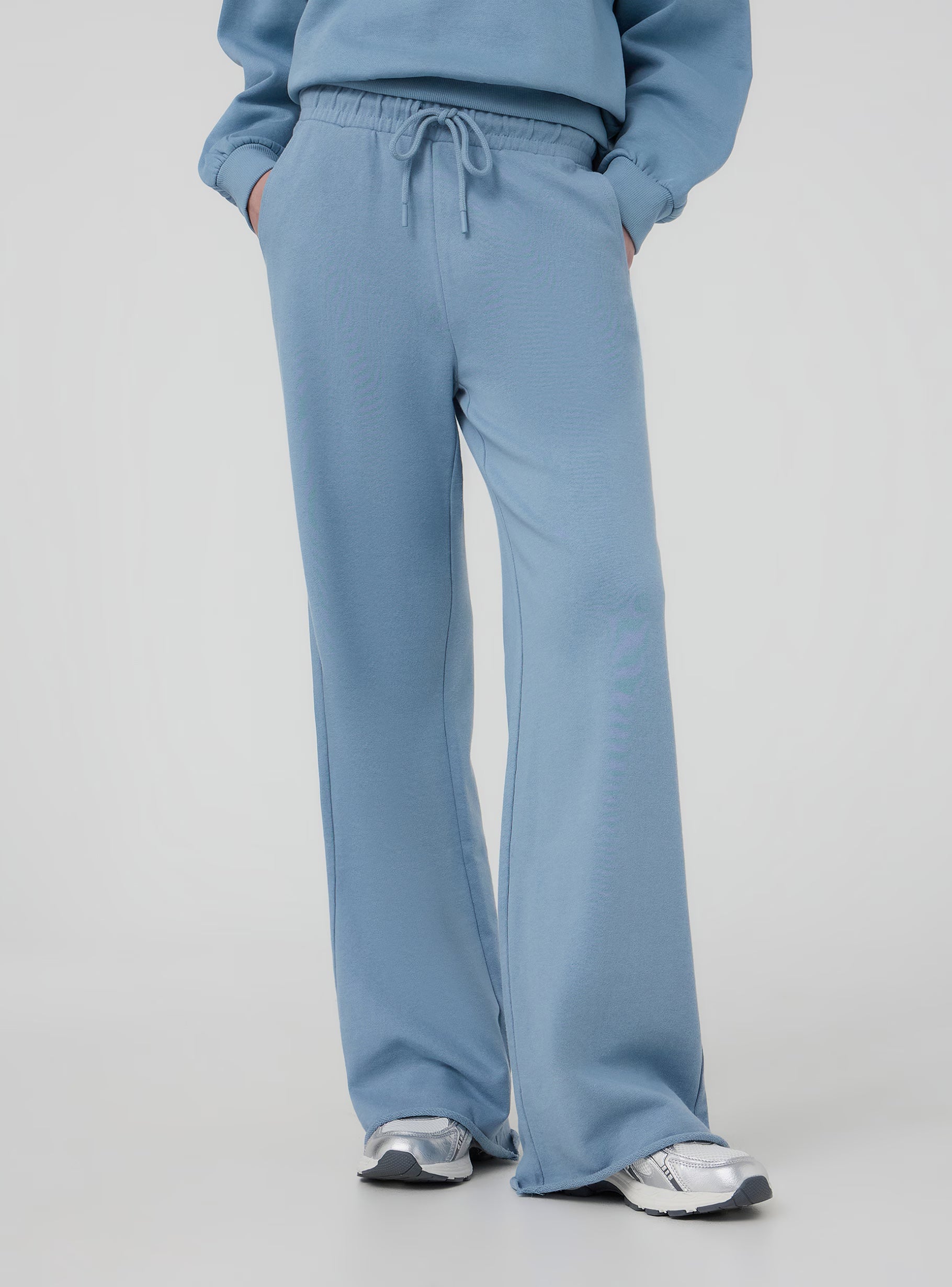 Teranova Blue Wide Leg Trouser - Sohu Lifestyle
